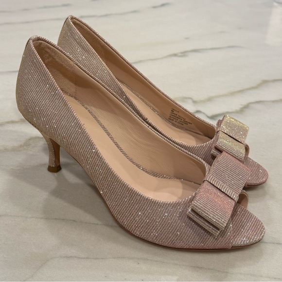 Kate Spade Cecilia Pumps Size 9 Peep-Toe Heels - Picture 1 of 13